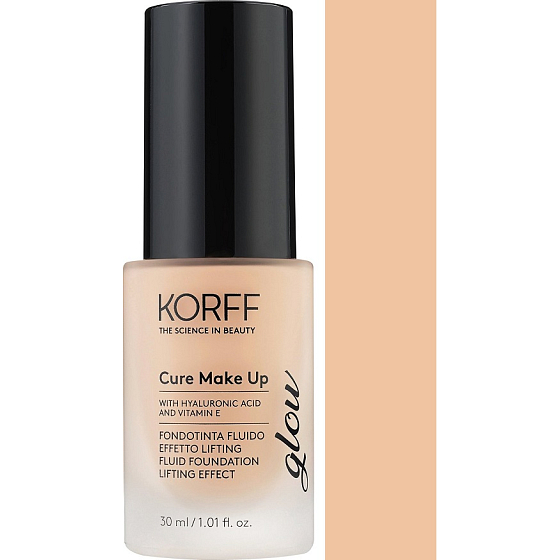 Korff Cure Make Up Fluid Foundation Lifting Effect Glow fluid lifting makeup 01 Creamy 30 ml