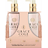 Grace Cole Ginger Lily & Mandarin - Ginger Lily and Mandarin liquid hand soap 300 ml + soft hand lotion 300 ml, cosmetic set for women