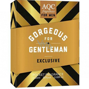 AQC Fragrances Gorgeous for Gentleman Exclusive Eau de Toilette for men 20 ml