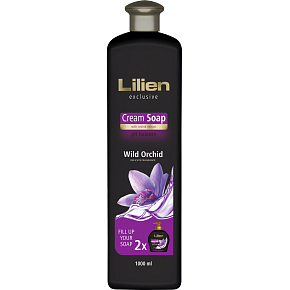 Lilien Wild Orchid liquid soap, refill, 1 l
