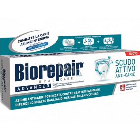 Biorepair Advanced Active Shield toothpaste for sensitive teeth 75 ml