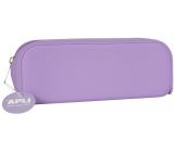 Apli Nordik Pencil case silicone pastel purple 185 x 75 x 55 mm