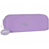 Apli Nordik Pencil case silicone pastel purple 185 x 75 x 55 mm