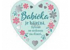 Albi Hanging heart plaque Grandma 9 x 10 cm