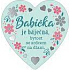Albi Hanging heart plaque Grandma 9 x 10 cm