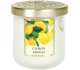 Heart & Home Lemon Amalfi soy scented candle medium burns up to 30 hours 110 g