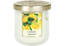Heart & Home Lemon Amalfi soy scented candle medium burns up to 30 hours 110 g
