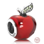 Charm Sterling silver 925 Disney Snow White Apple bead on food bracelet
