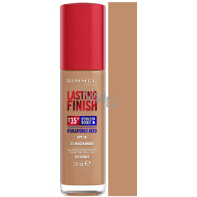 Rimmel Lasting Finish Hyaluronic Acid long-lasting moisturizing make-up 303 Honey 30 ml