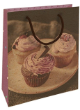 Nekupto Gift kraft bag 18,7 x 24,3 x 8 cm Cakes