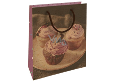 Nekupto Gift kraft bag 18,7 x 24,3 x 8 cm Cakes