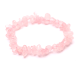 Rosie's bracelet elastic chopped natural stone 16 cm, for children, stone of love