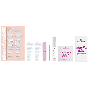Essence What The Fake! nail set 01 Glazed