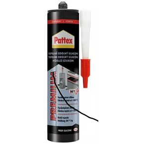 PATTEX Heat Resistant Silicone Red, 280 ml PATTEX Heat Resistant Silicone Red, 280 ml