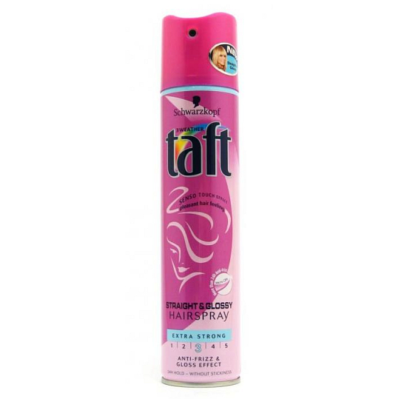 Taft Straight smoothing effect hairspray 250 ml