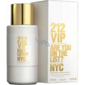 Carolina Herrera 212 VIP Women Body Lotion 200 ml