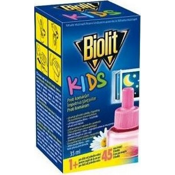 Biolit Kids Electric mosquito vaporizer refill 35 ml