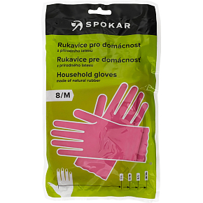 Spokar rubber cleaning gloves no. 8