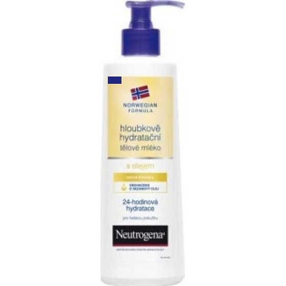 Neutrogena with oil deep moisturizing body lotion dry skin 400 ml