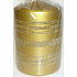 Lima Glittering Line candle gold cylinder 70 x 100 mm 1 piece