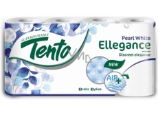 This Ellegance Pearl White toilet paper 3 ply 150 pieces 8 pieces