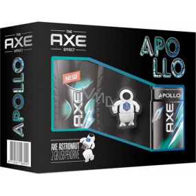 Ax Apollo deodorant spray 150 ml + shower gel 250 ml + USB Astronaut 2 GB, cosmetic set