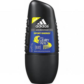 Adidas Cool & Dry 72h Sport Energy ball antiperspirant deodorant roll-on for men 50 ml