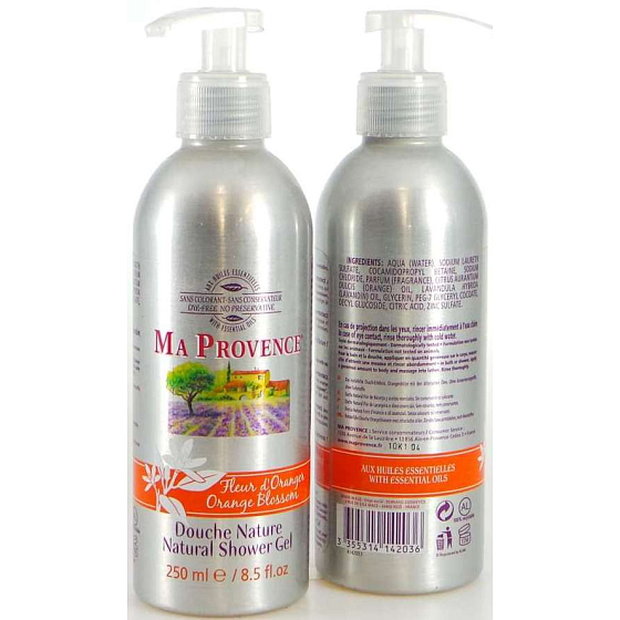 Ma Provence Bio Orange Blossom Shower Gel 250 ml