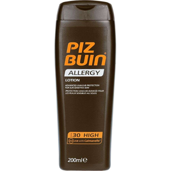 Piz Buin Allergy Sensitive SPF30 suntan lotion 200 ml