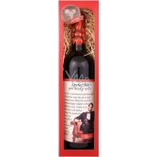 Bohemia Gifts Merlot Companion for a nice evening red gift wine 750 ml