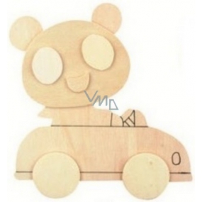 Wooden template for painting 3D Car 13 cm