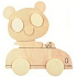 Wooden template for painting 3D Car 13 cm