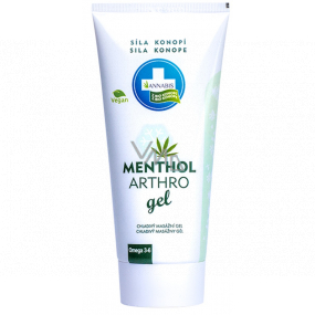 Annabis Menthol Arthro cooling hemp massage gel 200 ml