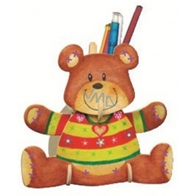 Puzzle wooden stand 05 Teddy bear 20 x 15 cm