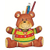 Puzzle wooden stand 05 Teddy bear 20 x 15 cm
