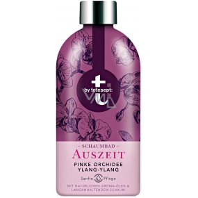 T: BY Tetesept Auszeit Relaxing pink orchid and ylang-ylang bath foam 420 ml
