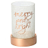 Yankee Candle Magical Christmas candlestick for medium or large candle Classic glass 21 x 15 cm