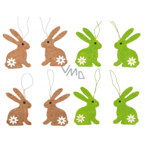 Bunnies for hanging 8 cm 4 pieces
