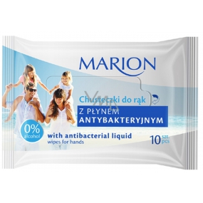 Marion Wipes Antibacterial wet wipes 10 pieces