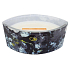 WoodWick Ebony Woods - Ebony Wood Artisan Scented Candle with Wooden Wick and Glass Boat Lid 453 g
