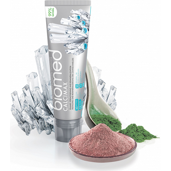 Biomed Calcimax natural seaweed extracts toothpaste strengthening tooth enamel 100 g