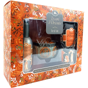 Tesori d Oriente Fior di Loto eau de toilette for women 100 ml + shower gel 250 ml + oriental candle 109 g, gift set