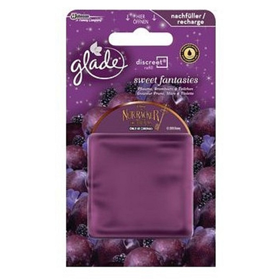 Glade by Brise Sweet Fantasies - Plum and juicy blackberry Discreet Decor air freshener 8 g refill