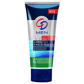 CD Men Cool 2 in 1 shower gel for body and hair 200 ml
