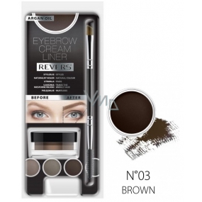 Revers Eyebrown Cream Liner brown eyebrow cream line 8 ml