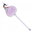 Albi Ballpoint pen with pompom Purple unicorn