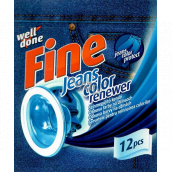 Well Done Fine Jeans Color Renewer wipes for renewing denim clothing 12 pieces