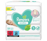 Pampers Sensitive wet wipes for children 4 x 52 pieces