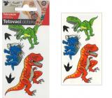 Tattoo decals colored for children Dinosaurs 10.5 x 6 cm