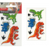 Tattoo decals colored for children Dinosaurs 10.5 x 6 cm